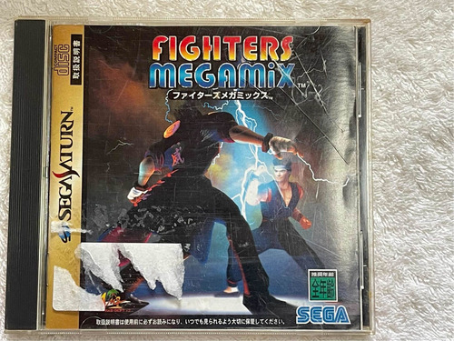 Sega Saturn Fighters Megamix Original Japonês Usado