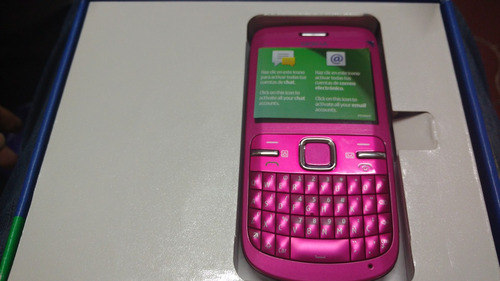 Nokia C3 Rosa.liberado.nuevo $1199 Con Envío.