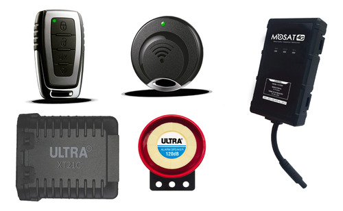 Combo Alarma Moto Ultra Xt21c Proximidad + Gps Mosat Pro 4g
