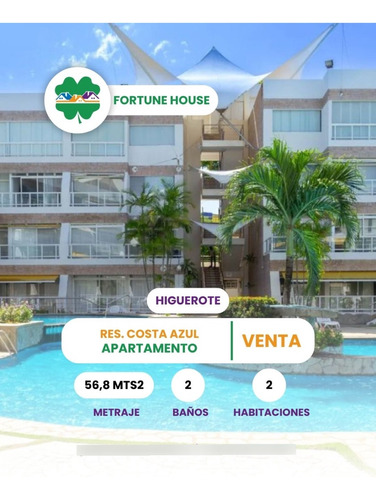 Apartamento En El Conjunto Residencial Costa Azul, Higuerote