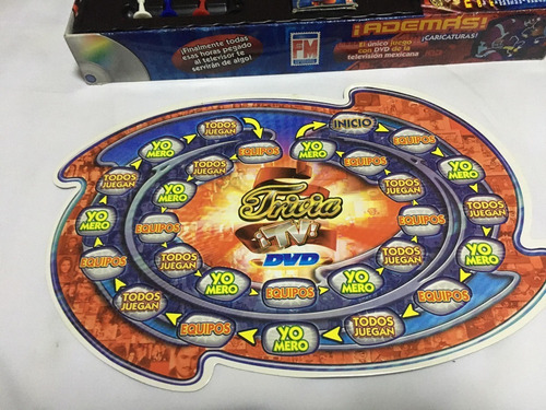 Trivia Tv Dvd De Fotorama Juego De Mesa (Usado)