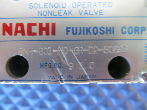 New Old Stock Nachi Snh-g01-hq-gr-d2-5089b (1 Year Warr Dde