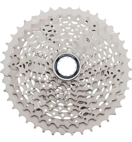 Shimano Deore Cs-mcassette - 10 Velocidades, 11-42t, Plata