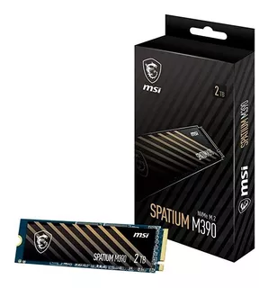 Disco Solido Interno Msi Spatium M390 Nvme M.2 2tb Ssd