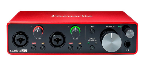 Interface Audio Focusrite Scarlett 2i2 2in/2out Prm