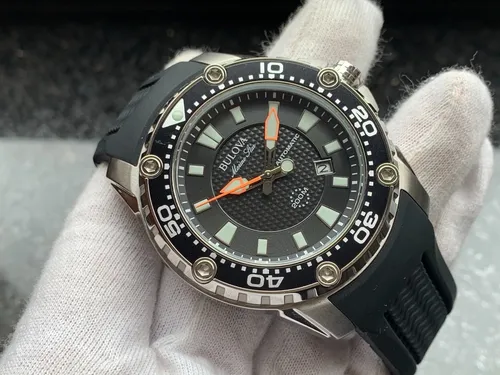 Rel gio Bulova Marine Star Diver Automatic 98b209 Parcelamento