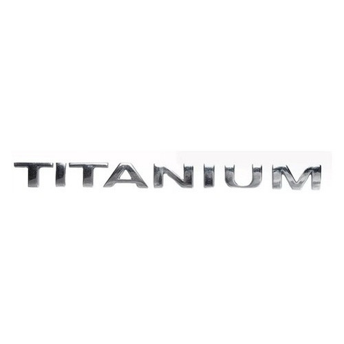 Nome Emblema Titanium (ecosport/ka/fiesta/focus) Cromado
