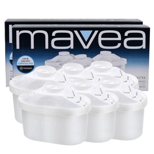 6 Pack Mavea Maxtra Agua Filtro Para Jarra De Filtración De 