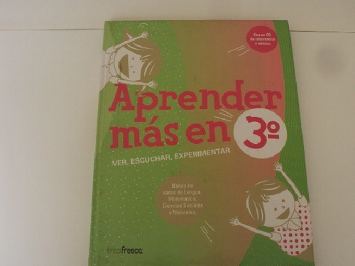 Aprender Mas En 3° Con Cd Room Tinta Fresca