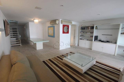 Imagem 7 de 30 de Sambaiba Cobertura Duplex 320m2 - Salões Terraço Piscina 4 Suites Dependencias Vagas Escritura, Ajardinado Prédio Residencial. - Co0633
