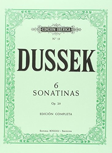 6 Sonatinas Para Piano, Op.20: Edición Completa