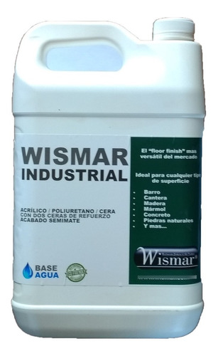 Wismar Lacacera Industrial Para Pisos  Barro Y Cemento 1 Gal