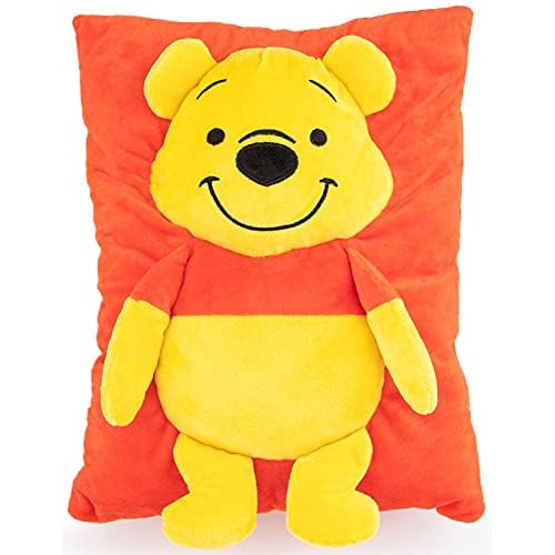 Disney Winnie The Pooh 3d Snuggle Pillow - Súper Suave...