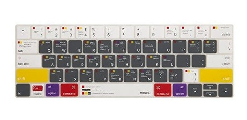 Mosiso Cubierta De Teclado De Silicona Compatible Con El Mac