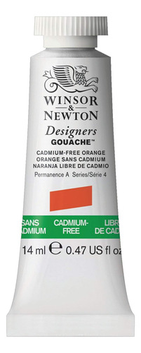 Winsor & Newton Gouache, Tubo De 14 Ml (0,47 Oz), Naranja Si