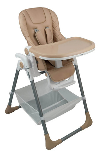 Silla Comer Bebé Avanti Snack Alturas Y Reclinado Doble Band Color Beige Snack Beige