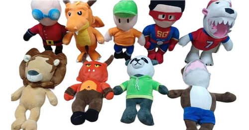 Peluche Stumble Guys X Unidad Imporados - Modelo A Eleccion