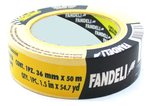 Masking Tape Automotriz Fandeli 36mm X 50m (1.1/2 PLG) 78396