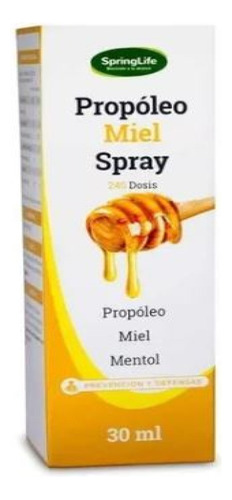 Propoleo Miel Spray Springlife 30ml