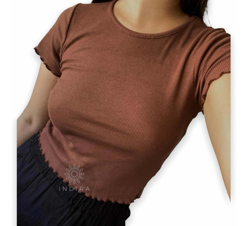Imagen 2 de 2 de Remera Mujer Manga Corta Básico