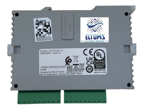 Modulo Io Digital Dvp16sm11n Din/24vc