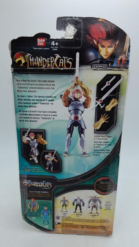 Figura Thundercats Lion-o Bandai Cartoon Network Trujillo S
