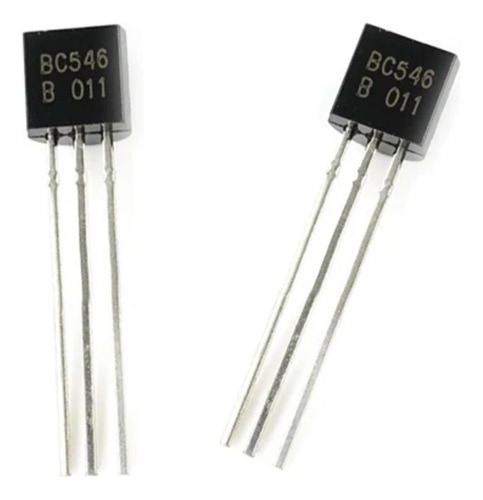 Transistor Bc546 Npn 65v 100mah 10 Pz Mv Electrónica