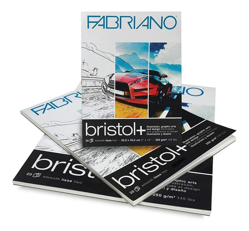 Fabriano Bristol Liso Smooth Sketch A4 250g Art Profesional