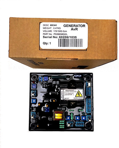 Avr Regulador De Voltaje Mx341 Generador Eléctrico Pw