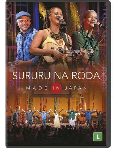 Dvd Sururu Na Roda Made In Japan Novo Lacrado