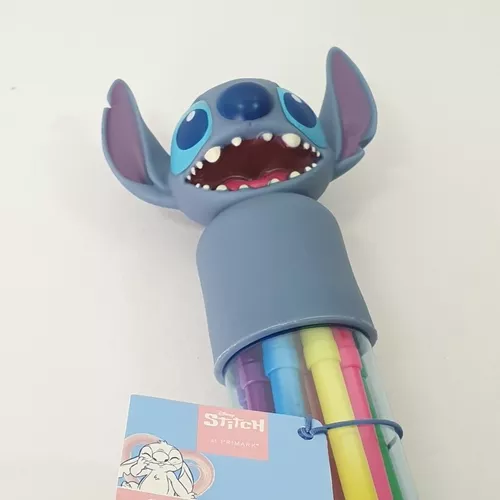 Disney Stitch Lápices Colores para Pintar - Estuche Escolar 3