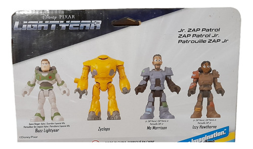 Imaginext Estuche Con 4 Muñecos De Lightyear Con Accesorios