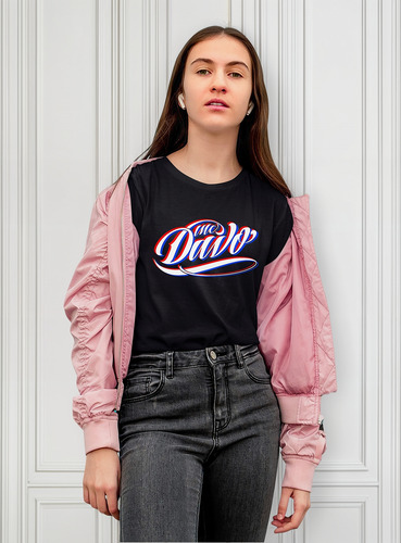 Mc Davo Camiseta Rap Hip Hop Con Estampado Gira Musical