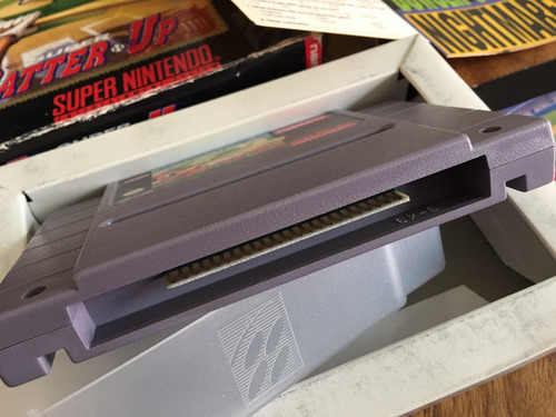 Videojuego Nintendo Snes Super Batter Up Namco 1992 En Caja (Usado)