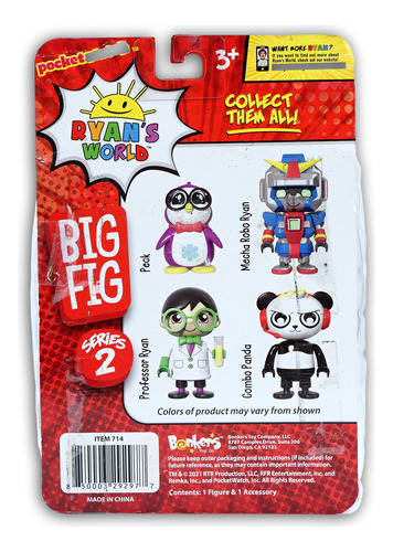 Bonkers Ryans World Big Fig Mecha Robo Ryan