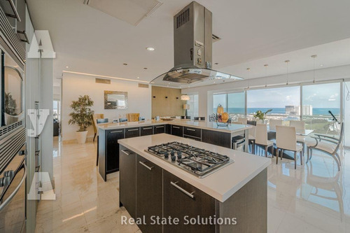 Imagen 11 de 30 de Departamento Penthouse, Venta/renta, Amueblado 5 Recámaras, Doble Altura, Sala Tv, Puerto Cancún