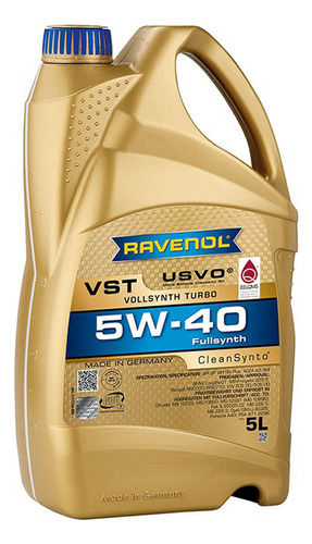 Aceite Ravenol 5w40 5l. Sintetico Vst Sn/sp