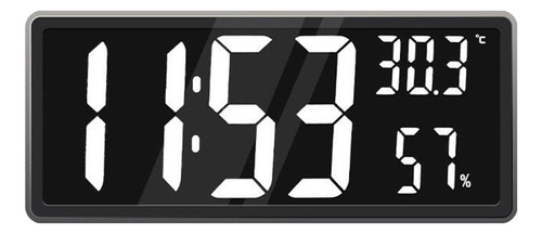 Reloj Electrónico De F Negro F Negro F Negro 363x160x40mm