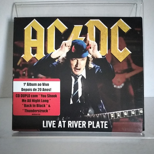 Cd Duplo Ac Dc - Live At River Plate