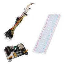 Comprar Pack Protoboard Mb102 Cables 65u Mini Fuente 5v 3.3v