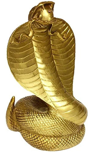 Brabud Estatuas De Serpiente Cobra De Latón Hechas A Mano Ch