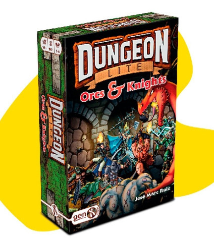 Dungeon Lite Orcs & Knights - Juego De Mesa - Gen X