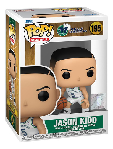 Figura De Vinilo Coleccionable Funko Pop Nba Mavs Jason Kidd