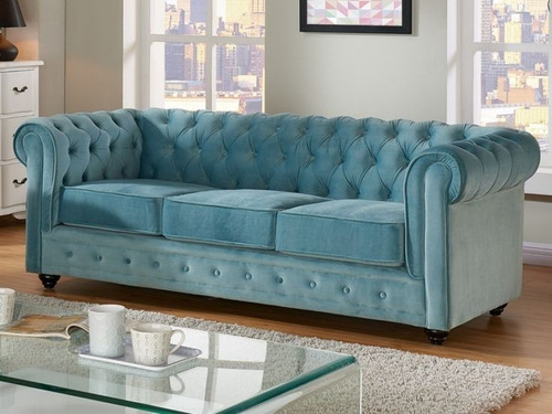 Sofa Shesterfield Tela A Eleccion