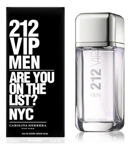 212 Vip Men Are You On The List? Nyc 100ml
