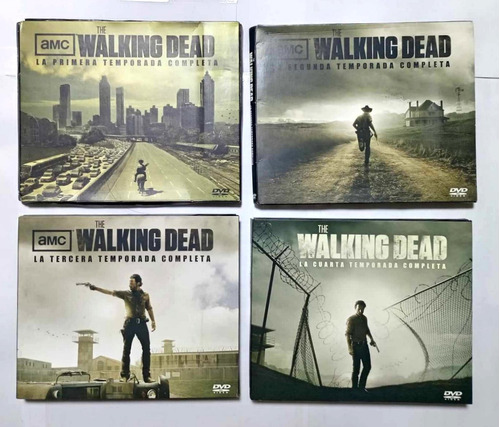 Dvd Walking Dead - 1ra, 2da, 3ra, 4ta Temporadas. 17 Discos 