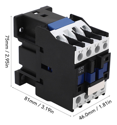 Contactor De Corriente Alterna, Bobina De Cobre 3p, Normalme
