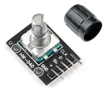 Comprar Encoder Rotativo Ky-040 C\u002Fpulsador 20 Pasos X Vuelta Pic 5v