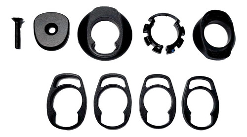 Guidão Mtb Comprimento 760mm Quest Carbono Integrado Cor Preto - 70mm