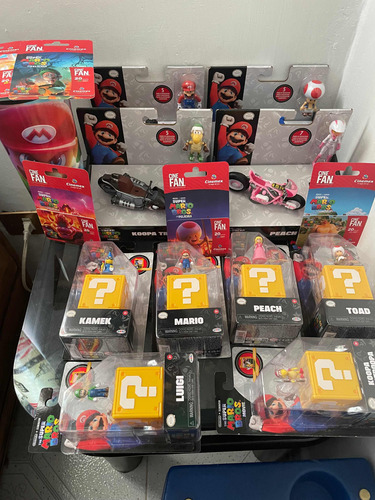 Colección Figuras Cinemex Película Súper Mario Bros